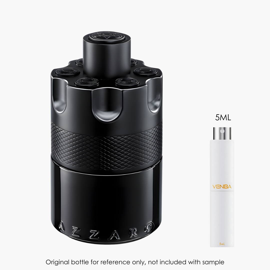 Azzaro The Most Wanted Intense EDP by Azzaro for Men — fragrance bottle close-up | Venba Fragrance