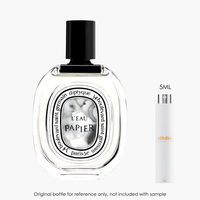 Diptyque L'Eau Papier EDT by Diptyque for Unisex — fragrance bottle close-up | Venba Fragrance