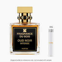 Fragrance Du Bois Oud Noir EDP Intense by Fragrance du Bois for Unisex — sample vial close-up | Venba Fragrance