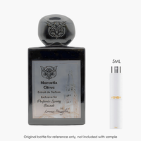 Lorenzo Pazzaglia Narcotix Citrus Extrait by Lorenzo Pazzaglia for Unisex — fragrance bottle close-up | Venba Fragrance