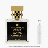 Fragrance du Bois Santal Complet Parfum by Fragrance du Bois for Unisex — fragrance bottle close-up | Venba Fragrance