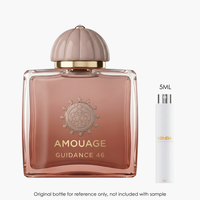 Amouage Guidance 46 Extrait by Amouage for Unisex — fragrance bottle close-up | Venba Fragrance