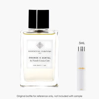 Essential Parfums Orange X Santal EDP by Essential Parfums for Unisex — fragrance bottle close-up | Venba Fragrance
