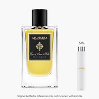 Alghabra Parfums Eye of Seven Hills Extrait by Alghabra Parfums for Unisex — fragrance bottle close-up | Venba Fragrance