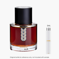 Les Indemodables Vanille Havane EDP by Les Indemodables for Unisex — sample vial close-up | Venba Fragrance