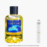 City Rhythm St. John Extrait by City Rhythm for Unisex — fragrance bottle close-up | Venba Fragrance