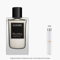 Alghabra Parfums Poem of Damas Extrait by Alghabra Parfums for Unisex — fragrance bottle close-up | Venba Fragrance