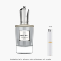 Mind Games Counterplay Extrait by Mind Games for Unisex — fragrance bottle close-up | Venba Fragrance