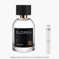 Elorea Hazy Blue EDP by Elorea for Unisex — sample vial close-up | Venba Fragrance