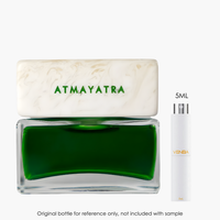 Spiritica Atmayatra Extrait by Spiritica for Unisex — fragrance bottle close-up | Venba Fragrance
