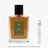 Une Nuit Nomade Sugar Leather EDP by Une Nuit Nomade for Unisex — fragrance bottle close-up | Venba Fragrance