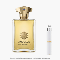 Amouage Jubilation XXV Man EDP by Amouage for Men — fragrance bottle close-up | Venba Fragrance