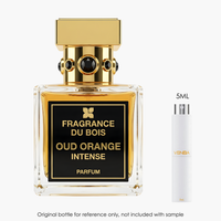 Fragrance Du Bois Oud Orange Intense EDP by Fragrance du Bois for Unisex — fragrance bottle close-up | Venba Fragrance