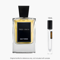 Day Three Fragrances Tres Oros Extrait by Day Three Fragrances for Unisex — fragrance bottle close-up | Venba Fragrance