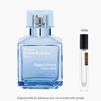 Maison Francis Kurkdjian Aqua Celestia Cologne Forte EDP by Maison Francis Kurkdjian for Unisex — sample vial close-up |...