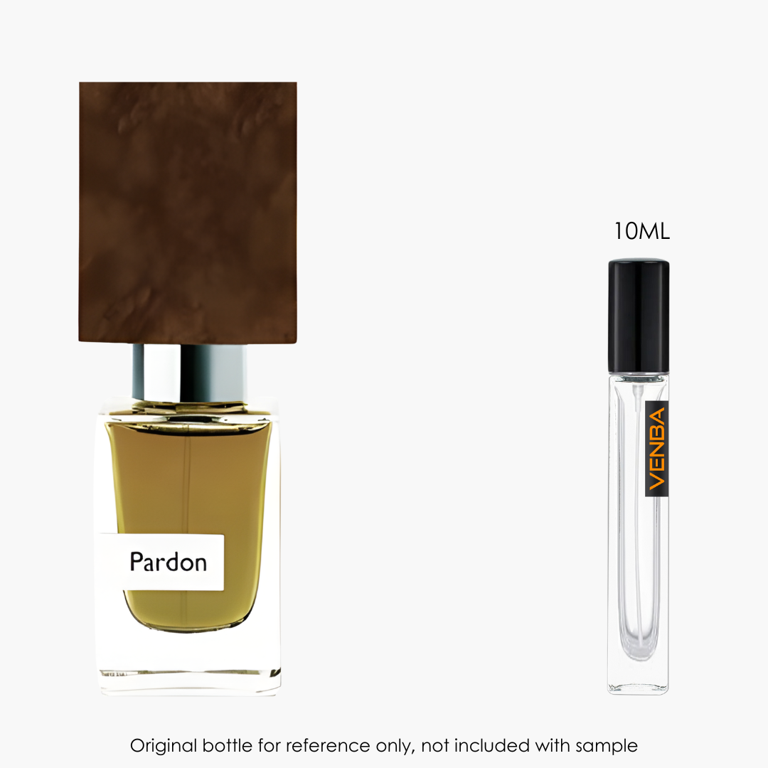 Nasomatto Pardon Extrait by Nasomatto for Men — fragrance bottle close-up | Venba Fragrance