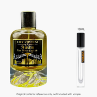 City Rhythm Austin Extrait by City Rhythm for Unisex — fragrance bottle close-up | Venba Fragrance