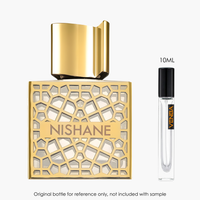 Nishane Hacivat Oud Extrait by Nishane for Unisex — fragrance bottle close-up | Venba Fragrance