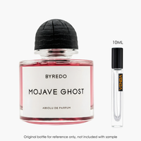 Byredo Parfums Mojave Ghost Absolu De Parfum by Byredo Parfums for Unisex — sample vial close-up | Venba Fragrance