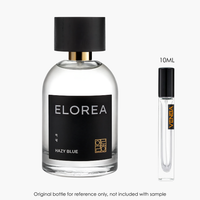 Elorea Hazy Blue EDP by Elorea for Unisex — sample vial close-up | Venba Fragrance