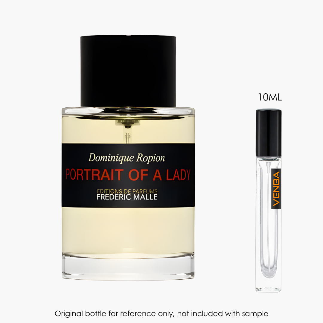 Frederic Malle Portrait Of A Lady EDP by Frederic Malle for Men — fragrance bottle close-up | Venba Fragrance