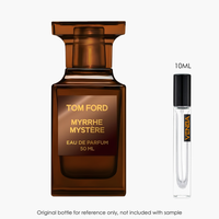 Tom Ford Myrrhe Mystere EDP by Tom Ford for Unisex — sample vial close-up | Venba Fragrance