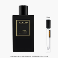 Alghabra Parfums Cuban Tobacco Extrait by Alghabra Parfums for Unisex — fragrance bottle close-up | Venba Fragrance