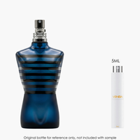 Jean Paul Gaultier Ultra Male EDT Intense by Jean Paul Gaultier for Men — fragrance bottle close-up | Venba Fragrance