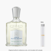 Creed Virgin Island Water EDP by Creed for Unisex — fragrance bottle close-up | Venba Fragrance