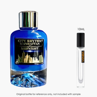 City Rhythm Manhattan Midnight Extrait by City Rhythm for Unisex — fragrance bottle close-up | Venba Fragrance