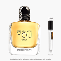 Emporio Armani Stronger With You Only EDT by Emporio Armani for Men — sample vial close-up | Venba Fragrance