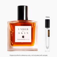 Francesca Bianchi Under My Skin Extrait by Francesca Bianchi for Unisex — sample vial close-up | Venba Fragrance