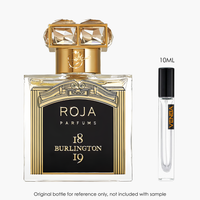 Roja Parfums Burlington EDP by Roja Parfums for Unisex — fragrance bottle close-up | Venba Fragrance