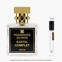 Fragrance du Bois Santal Complet Parfum by Fragrance du Bois for Unisex — fragrance bottle close-up | Venba Fragrance