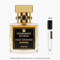 Fragrance Du Bois Oud Orange Intense EDP by Fragrance du Bois for Unisex — fragrance bottle close-up | Venba Fragrance