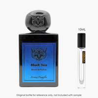 Lorenzo Pazzaglia Black Sea Extrait by Lorenzo Pazzaglia for Unisex — fragrance bottle close-up | Venba Fragrance