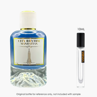 City Rhythm Manhattan Extrait by City Rhythm for Unisex — fragrance bottle close-up | Venba Fragrance