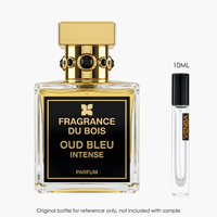 Fragrance Du Bois Oud Bleu Intense Extrait by Fragrance du Bois for Unisex — fragrance bottle close-up | Venba Fragrance