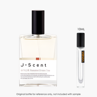J-Scent W01 Roasted Green Tea EDP by J-Scent for Unisex — fragrance bottle close-up | Venba Fragrance