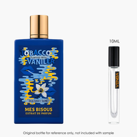 Mes Bisous Tobacco Flirting With Vanilla Extrait by Mes Bisous for Unisex — fragrance bottle close-up | Venba Fragrance