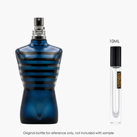 Jean Paul Gaultier Ultra Male EDT Intense by Jean Paul Gaultier for Men — fragrance bottle close-up | Venba Fragrance