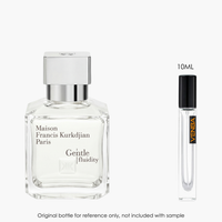 Maison Francis Kurkdjian Gentle Fluidity Silver EDP by Maison Francis Kurkdjian for Unisex — sample vial close-up | Venba...
