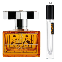 Kajal Topaz EDP by Kajal Perfumes for Unisex — fragrance bottle close-up | Venba Fragrance