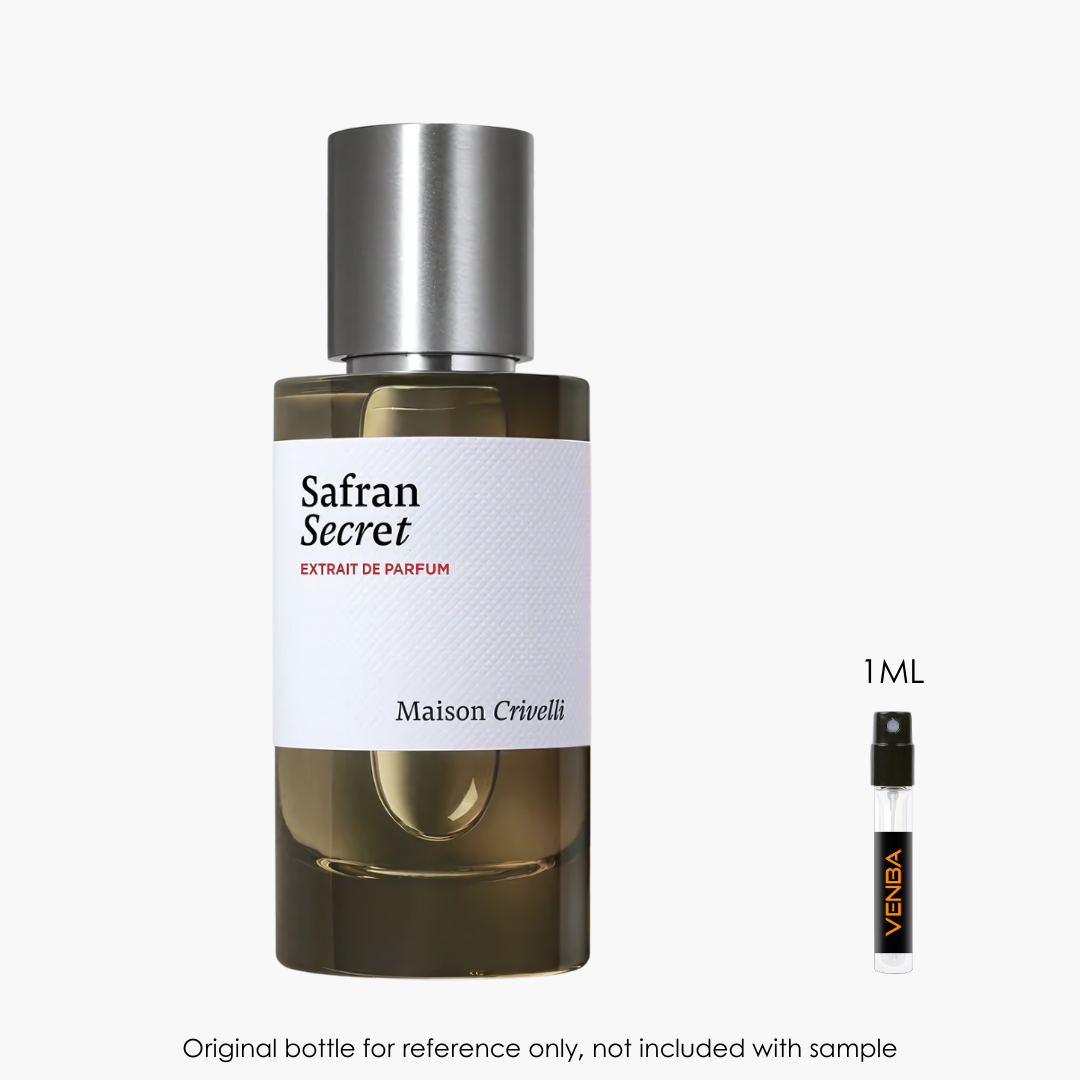 Maison Crivelli Safran Secret Extrait – Venba
