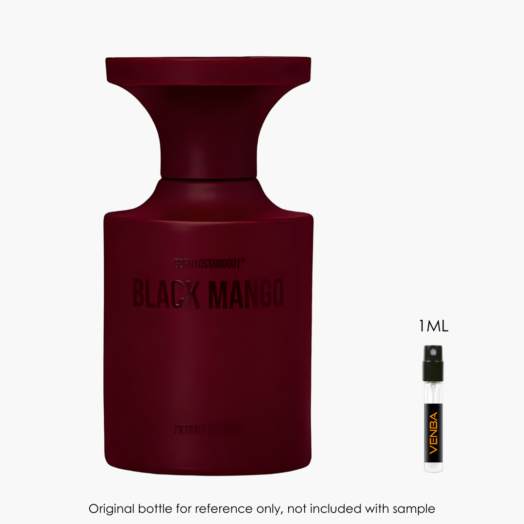 Borntostandout Black Mango Extrait Extreme by Borntostandout for Unisex — 1mL authentic niche perfume | Venba Fragrance