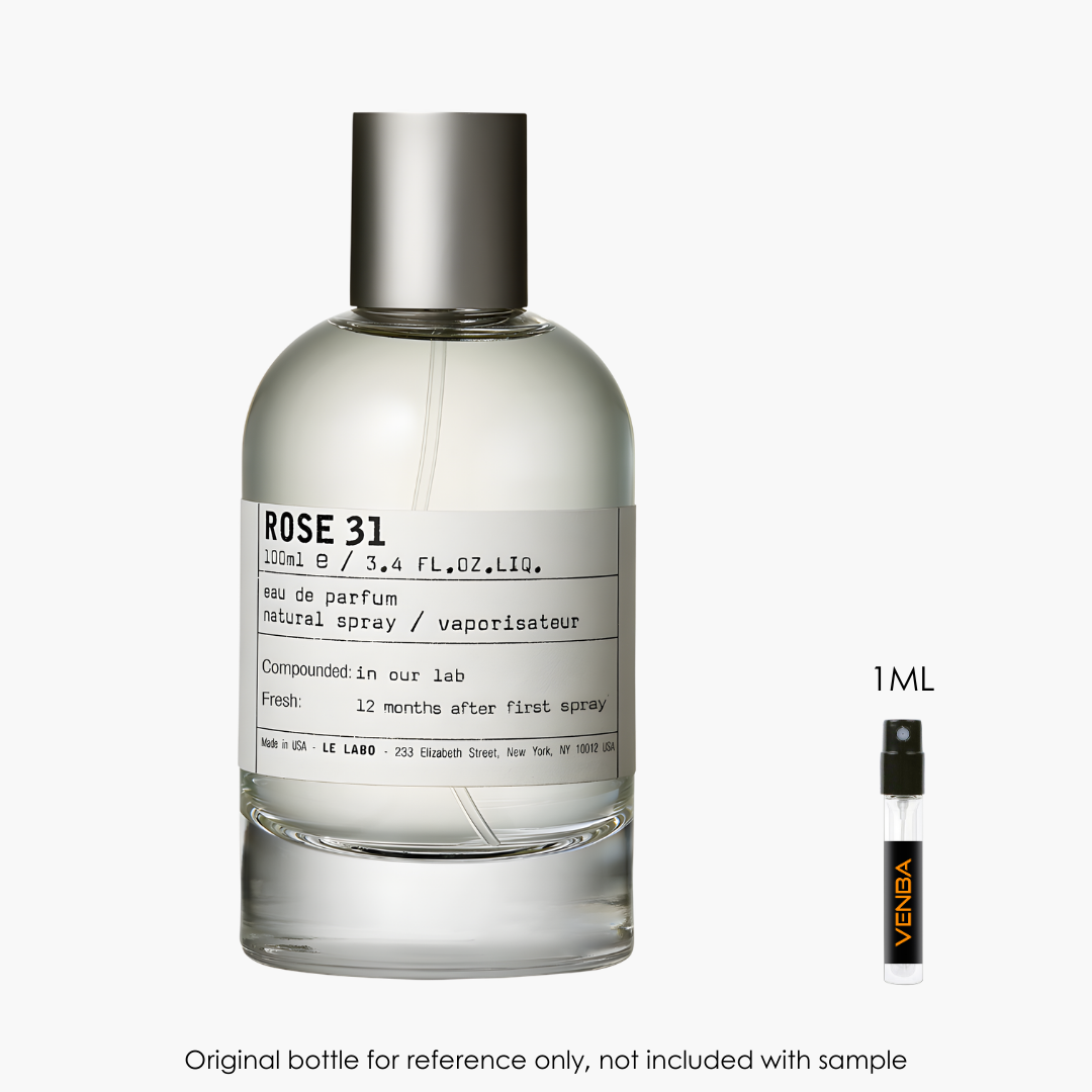 Le Labo Rose 31 EDP — Samples & Decants | Venba Le Labo Rose 31 EDP — Samples & Decants | Venba