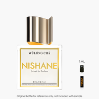 Nishane Wulong Cha Extrait by Nishane for Unisex — fragrance bottle close-up | Venba Fragrance