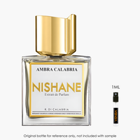 Nishane Ambra Calabria Extrait by Nishane for Unisex — 2mL authentic niche perfume | Venba Fragrance