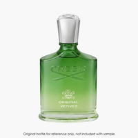 Creed Original Vetiver EDP by Creed for Unisex — fragrance bottle close-up | Venba Fragrance