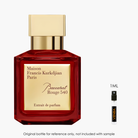 Maison Francis Kurkdjian Baccarat Rouge 540 Extrait by Maison Francis Kurkdjian for Unisex — 6.8 oz authentic niche...